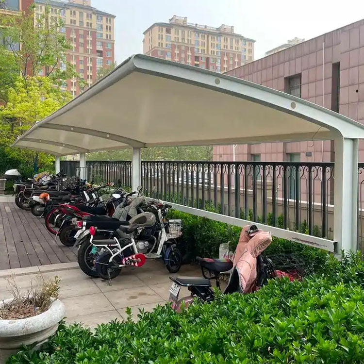 阳西县膜结构电动车棚